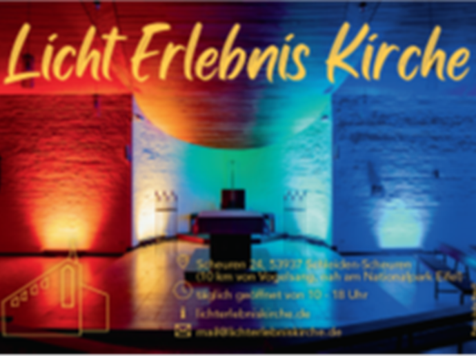LichtErlebnisKirche Scheuren