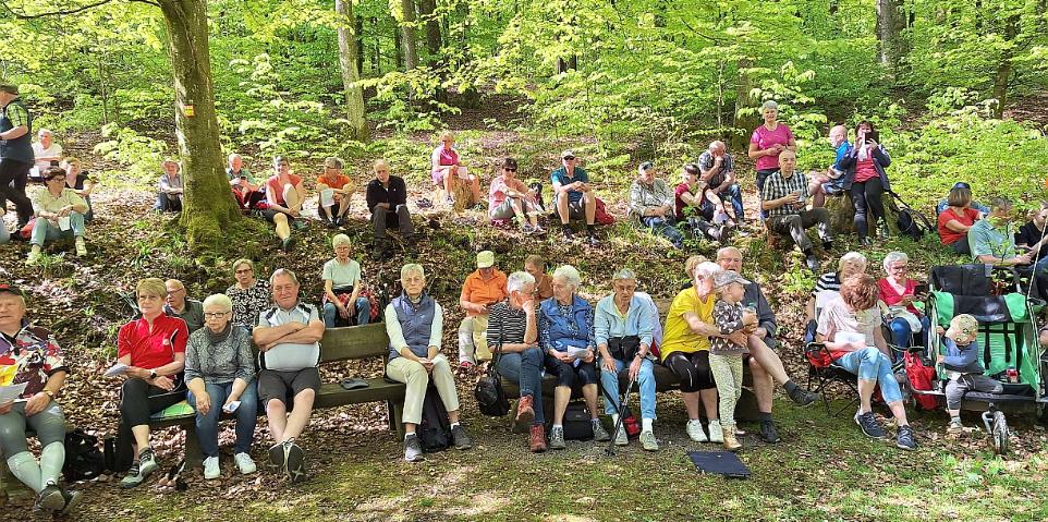 Gang zur Waldkapelle