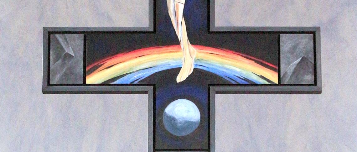 Das Altarkreuz von vorne