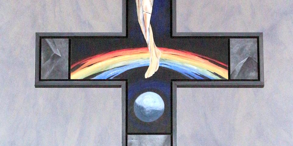 Das Altarkreuz von vorne