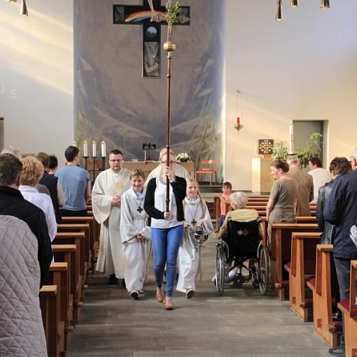 Einweihung Kirchenvorplatz am 21.04.2018