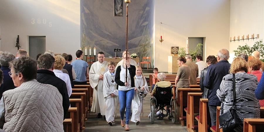 Einweihung Kirchenvorplatz am 21.04.2018