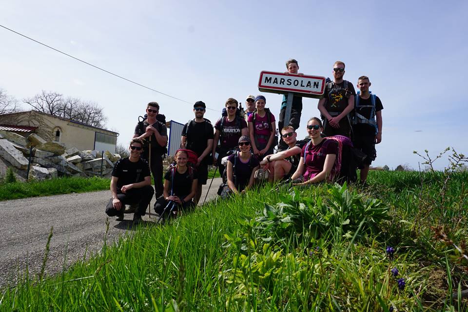 Jakobsweg 2018 – Le Pech bis Marsolan