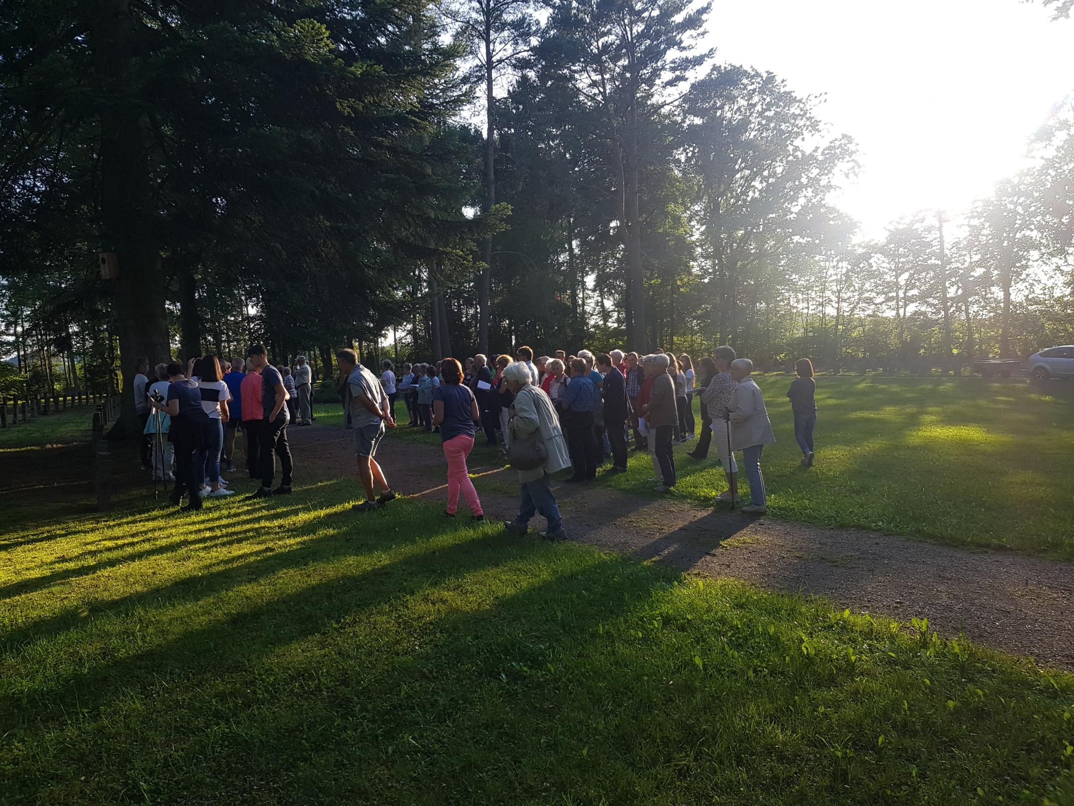 Friedensgebet auf dem Soldatenfriedhof Reifferscheid-Oberreifferscheid