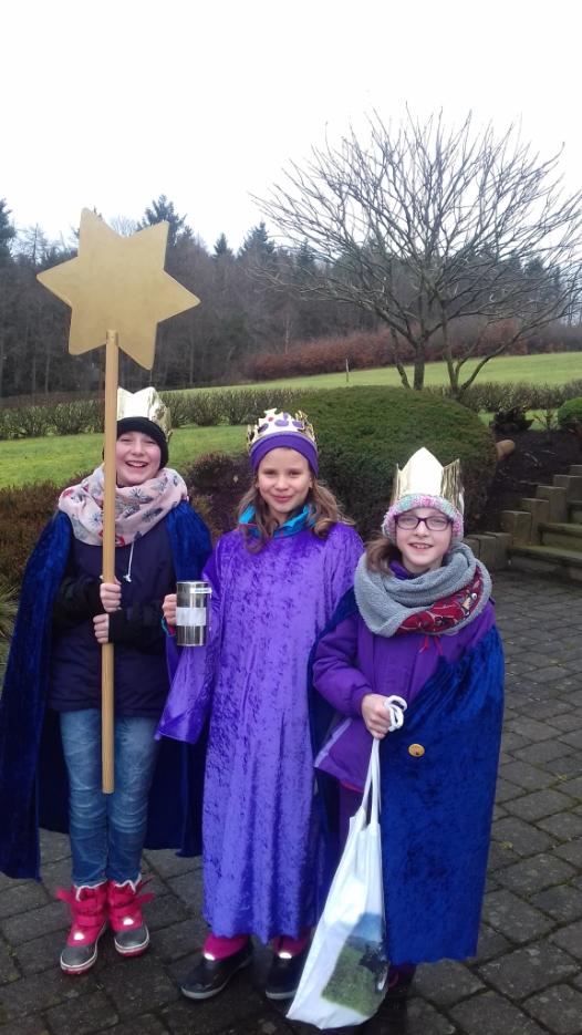 Sternsingerinnen aus Oberreifferscheid