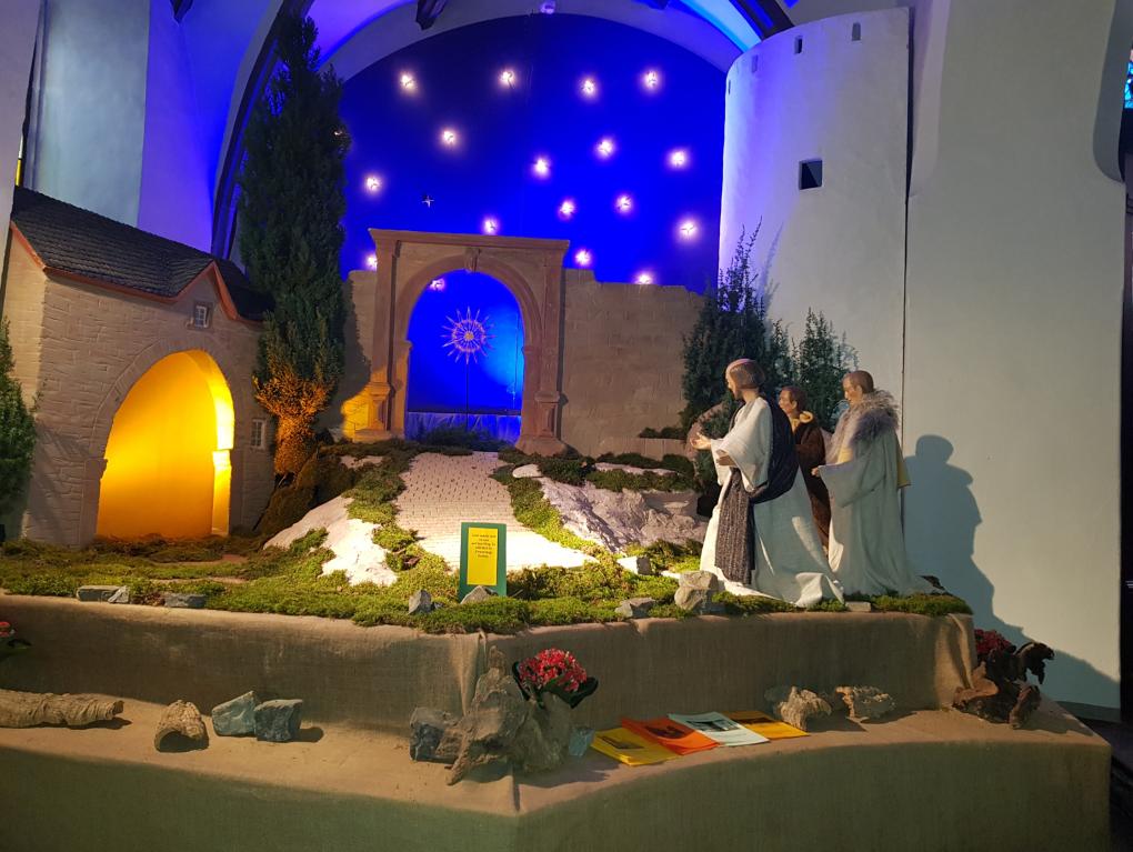 Krippe im Advent