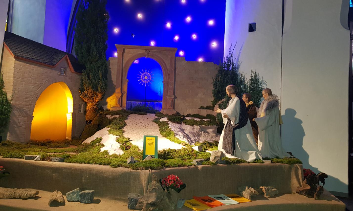 Krippe im Advent