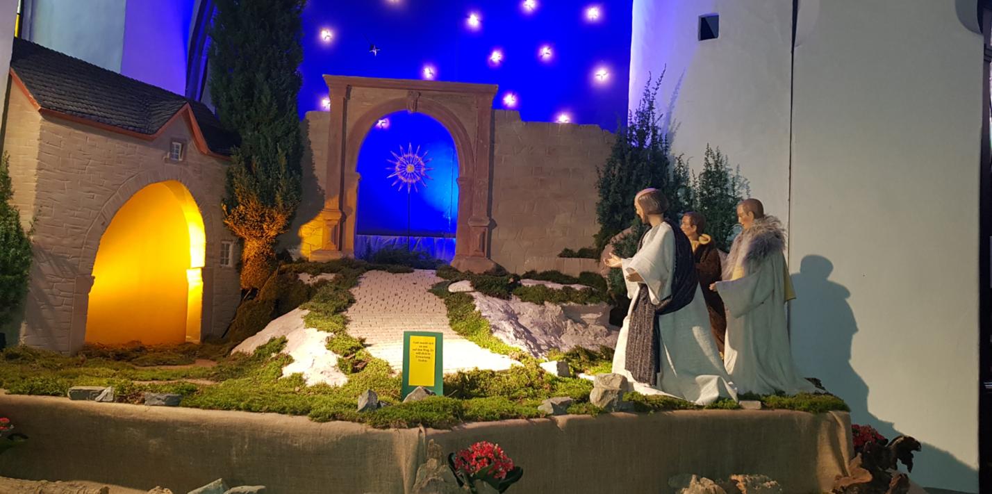 Krippe im Advent